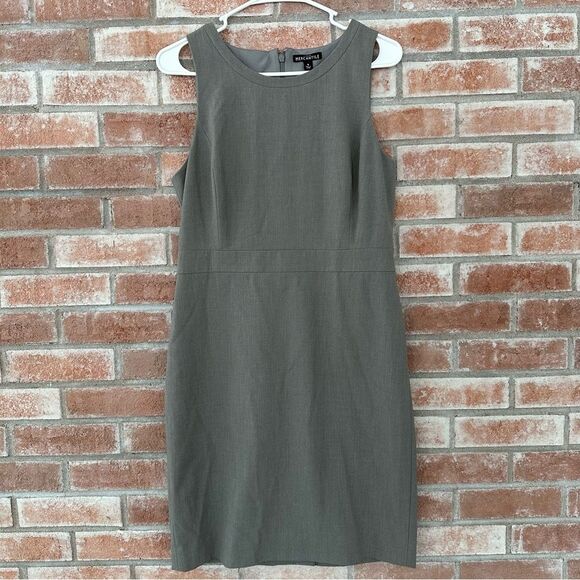 J. Crew Pencil Shift Suiting Dress Gray Knee Length Business NEW Women’s 6 - Picture 1 of 8